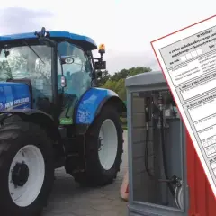 Nowy traktor i formularz wniosku o zwrot akcyzy za paliwo rolnicze 2026.
