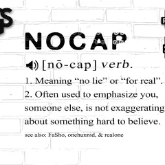 No cap" to znaczy "bez ściemy", "na serio". Definicja słowa "nocap" wyjaśnia, że oznacza "nie kłamać" lub "naprawdę".
