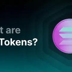 Co to są tokeny SPL? Grafika przedstawia logo Solana i pytanie o tokeny SPL, które są standardem na tej blockchainie.
