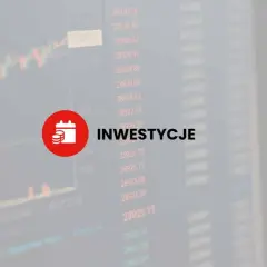Wykresy giełdowe i tekst "INWESTYCJE" obok ikony kalendarza z monetami. Analiza wartości nominalnej akcji.