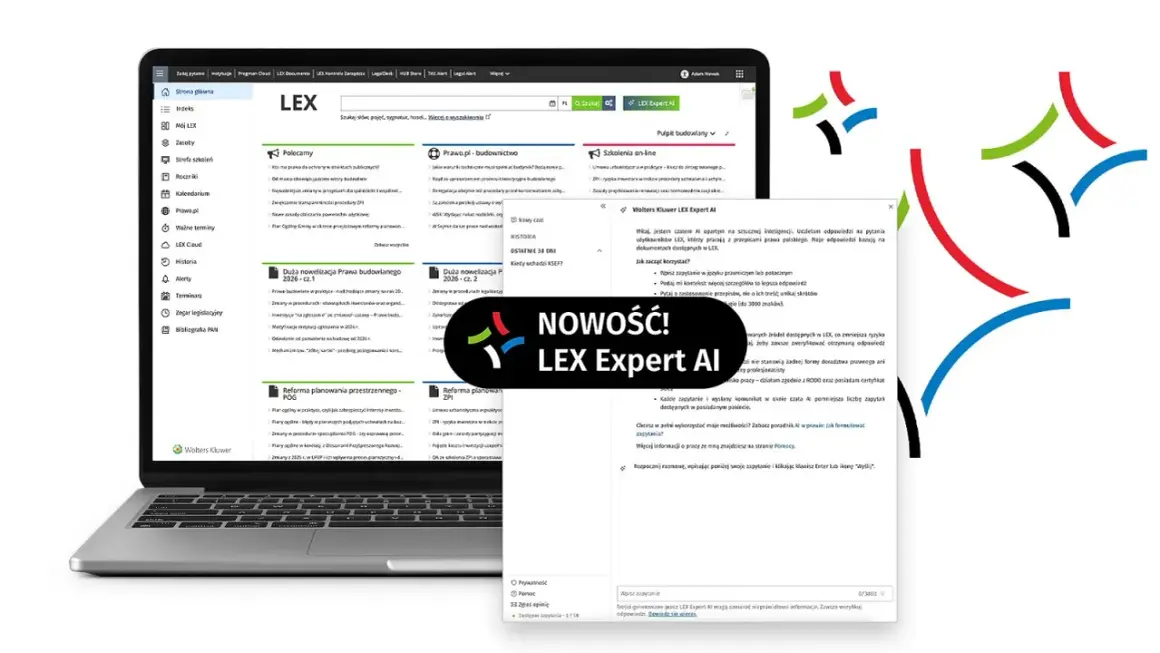 Nowy chatbot LEX Expert AI, wspierający spółkę z ograniczoną odpowiedzialnością, odpowiada na pytania prawne.